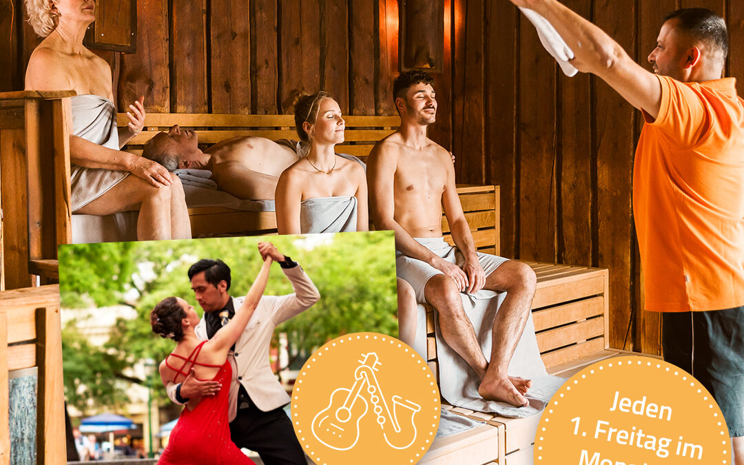 LANGE SAUNAABENDE MIT MOTTO | 1. Freitag im Monat