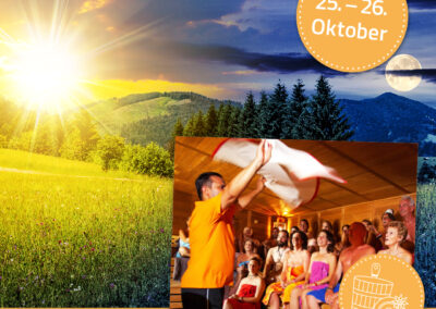24h SAUNA – AUFGÜSSE RUND UM DIE UHR! | 25.10