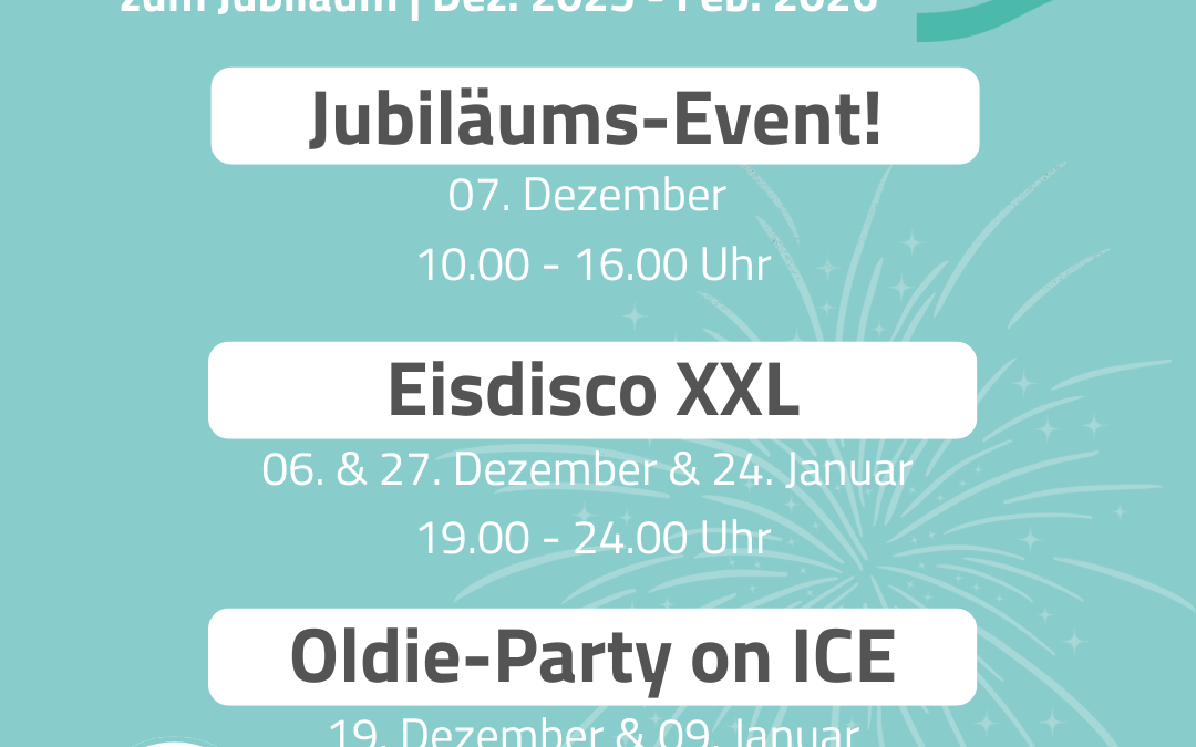 50 JAHRE EISSPORTANLAGE – Ein Grund zum Feiern! | Dez.-Febr.